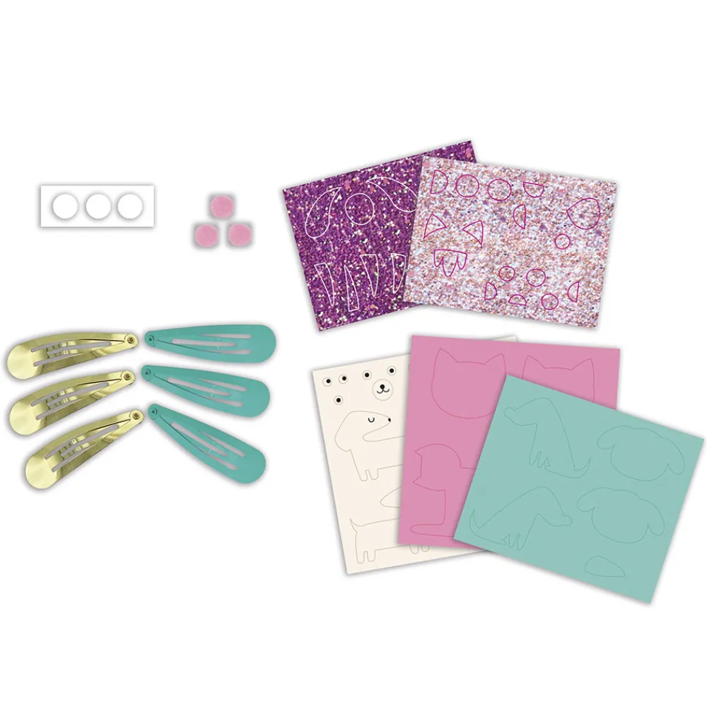 Janod Collection "Les Ateliers Bijoux" & Les Perles*6 Barrettes Little Pets à Créer