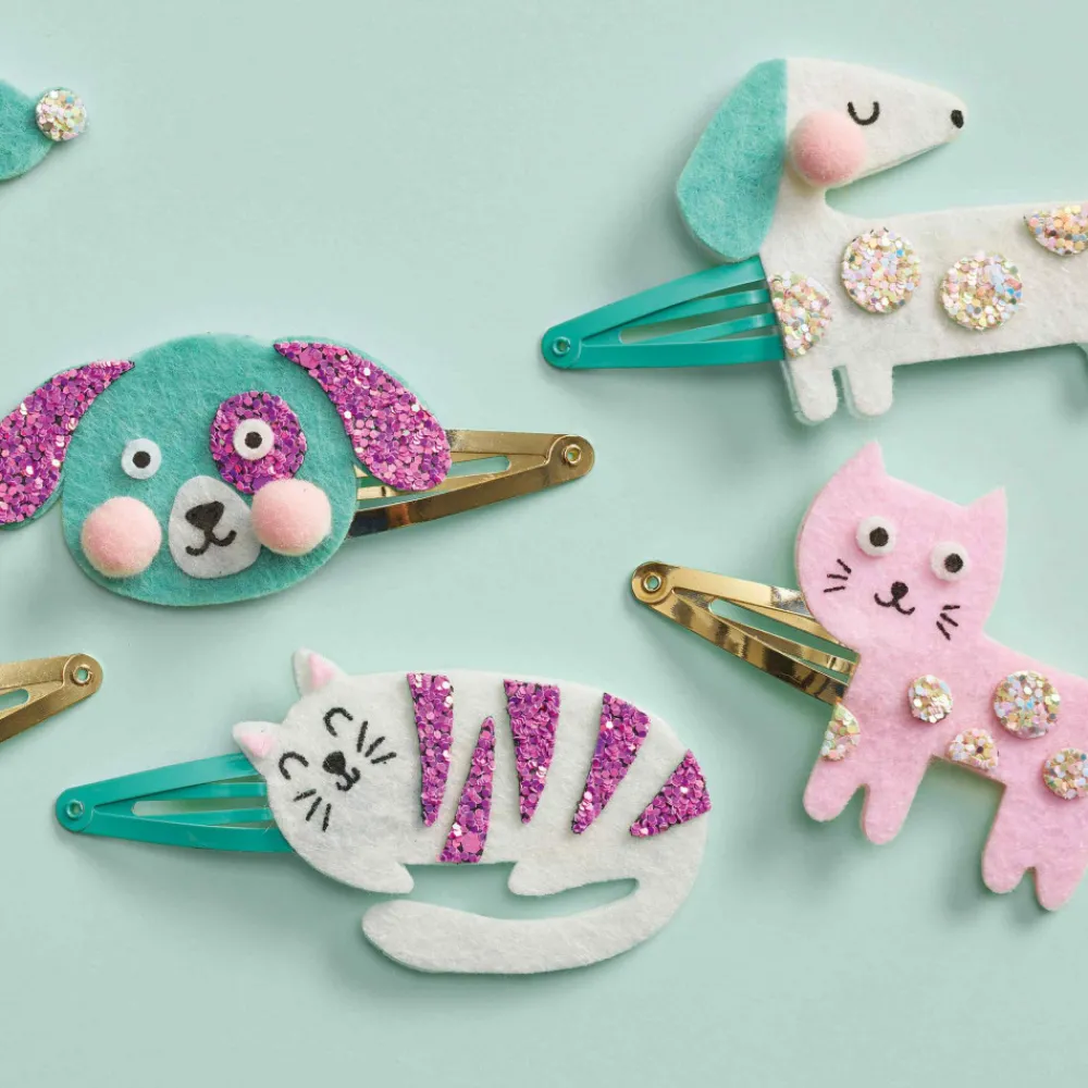 Janod Collection "Les Ateliers Bijoux" & Les Perles*6 Barrettes Little Pets à Créer