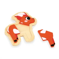 Janod Tracteurs & Animaux De La Ferme|Puzzles En Bois Premier Âge*4 Puzzles Evolutifs Ferme