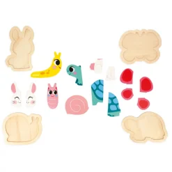 Janod Puzzles En Bois Premier Âge|Puzzles En Bois Premier Âge*4 Puzzles Evolutifs Jardin