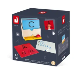 Janod Jeux Éducatifs Primaire|Jeux Éducatifs Chiffres & Lettres*Apprendre à Ecrire - Essentiel (bois)