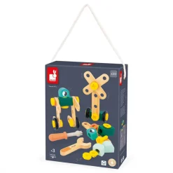 Janod Établis, Outils & Bricolage*Baril Brico'Kids 50 pièces (bois)