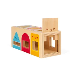Janod Jeux Éducatifs Maternelle|Formes & Couleurs*Boite à Formes Géométriques (bois)