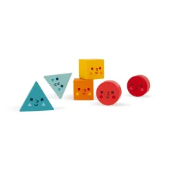 Janod Jeux Éducatifs Maternelle|Formes & Couleurs*Boite à Formes Géométriques (bois)