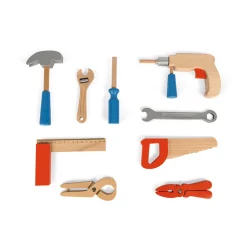 Janod Établis, Outils & Bricolage*Boite à outils Brico'Kids (bois)