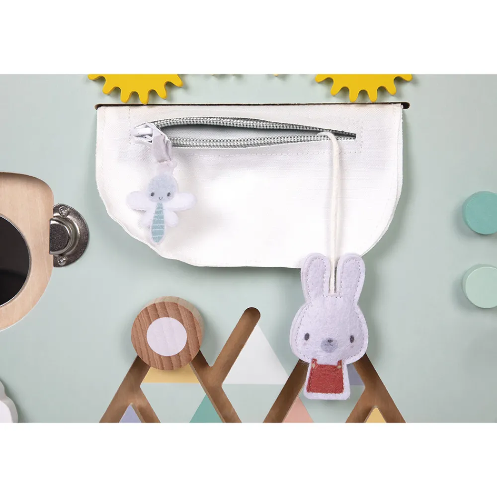 Janod Bouliers, Loopings & Panneaux D'Activités|Manipulation & Encastrement*Busy-board Ourson en bois Pure