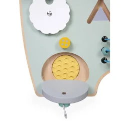 Janod Bouliers, Loopings & Panneaux D'Activités|Manipulation & Encastrement*Busy-board Ourson en bois Pure