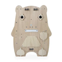 Janod Bouliers, Loopings & Panneaux D'Activités|Manipulation & Encastrement*Busy-board Ourson en bois Pure
