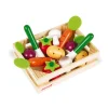 Janod Cuisines, Dinettes & Marchandes*Cagette de 12 légumes (bois)