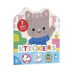 Janod Mosaïques & Gommettes*Cahier de Stickers et Décors La Maison