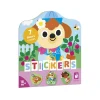 Janod Mosaïques & Gommettes*Cahier de Stickers et Décors Le Jardin