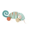 Janod Jouets À Promener & À Pousser*Caméléon à Tirer Tropik