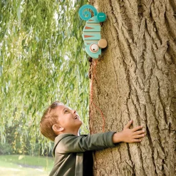 Janod Jouets À Promener & À Pousser*Caméléon à Tirer Tropik