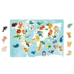 Janod Jeux Éducatifs Maternelle|Jeux Éducatifs Science & Géographie*Carte Monde Magnétique Minikids