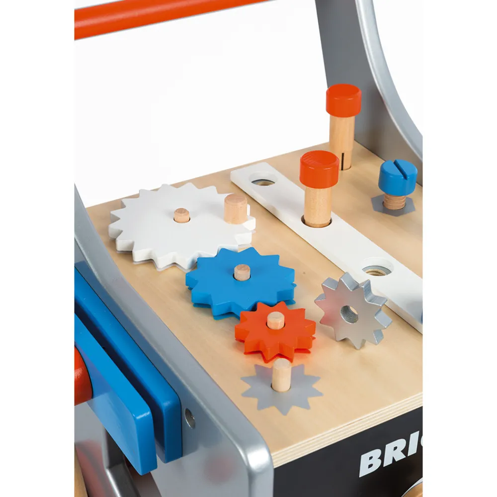 Janod Établis, Outils & Bricolage|Jouets À Bascule, Porteurs & Chariots*Chariot magnétique Brico'Kids (bois)