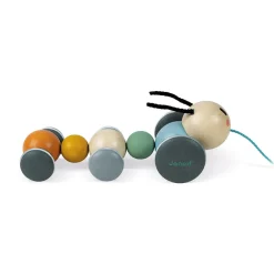 Janod Jouets À Promener & À Pousser*Chenille à Promener Sweet Cocoon (bois)