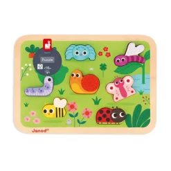 Janod Puzzles En Bois Premier Âge|Puzzles En Bois Premier Âge*Chunky Puzzle Jardin 7 pièces