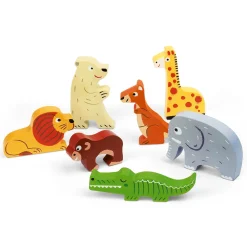 Janod Puzzles En Bois Premier Âge|Puzzles En Bois Premier Âge*Chunky Puzzle Zoo 7 pièces