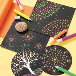 Janod Peinture Par Numéro & Coloriage*Coffret créatif Dots Painting