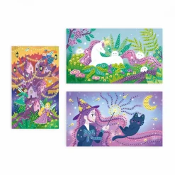 Janod Sable, Paillettes, Dorure & Strass|Collection "Les Ateliers Du Calme"*Coffret créatif Mini Strass Magie