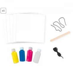 Janod Peinture Par Numéro & Coloriage*Coffret Créatif Peinture Flower Power