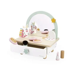 Janod Beauté*Coiffeuse de table en bois Licorne