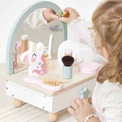 Janod Beauté*Coiffeuse de table en bois Licorne