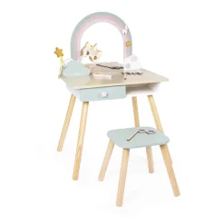Janod Tables & Mobilier|Beauté*Coiffeuse en bois et accessoires Licorne