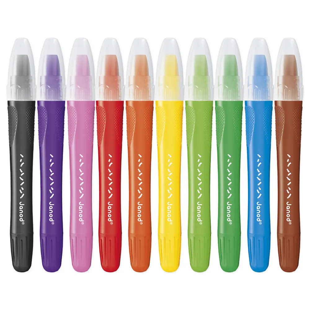 Janod Peinture Par Numéro & Coloriage*Crayons Gel x10