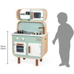 Janod Cuisines, Dinettes & Marchandes*Cuisine double face Cooker Reverso (bois)