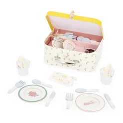 Janod Accessoires Poupons, Poupées & Ménage|Cuisines, Dinettes & Marchandes*Dinette en valisette Mamie Soleil