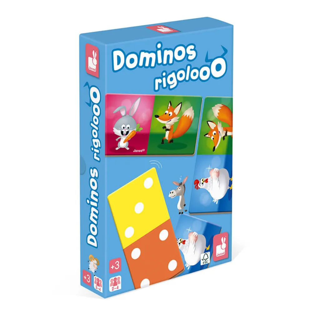 Janod Jeux De Mémoire & D'Associations*Dominos Rigolooo