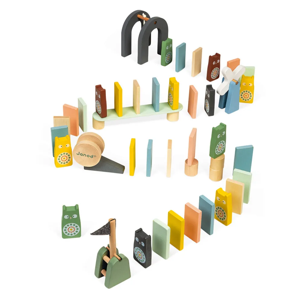 Janod Jeux D'Équilibre*Dominos Sweet Cocoon (bois)
