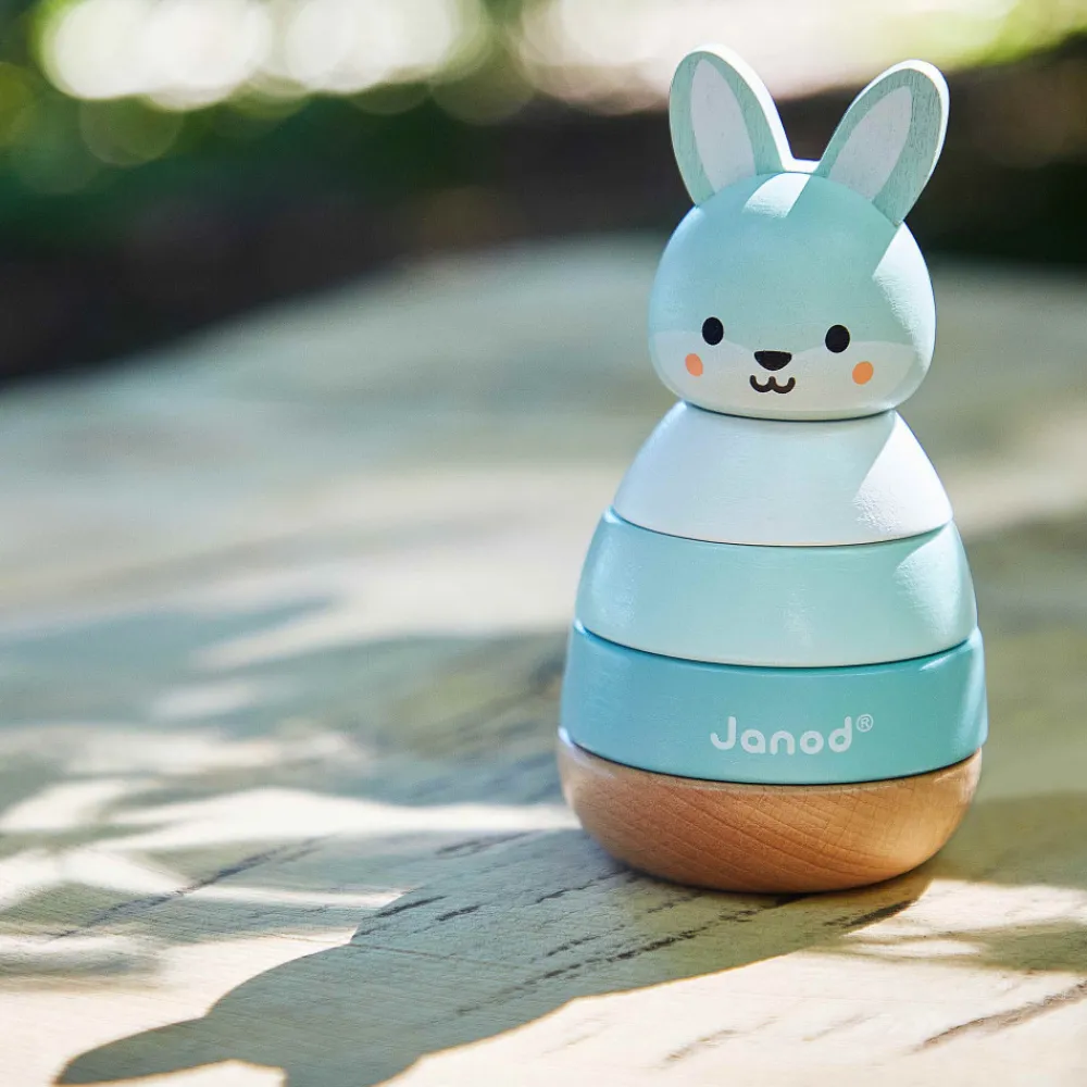 Janod Manipulation & Encastrement*Empilable Lapin - Partenariat WWF®