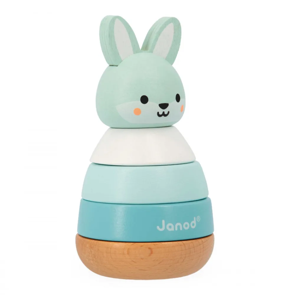 Janod Manipulation & Encastrement*Empilable Lapin - Partenariat WWF®