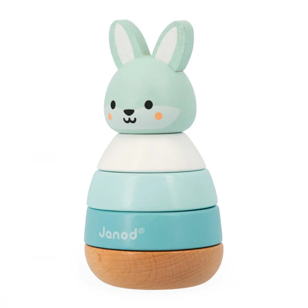 Janod Manipulation & Encastrement*Empilable Lapin - Partenariat WWF®