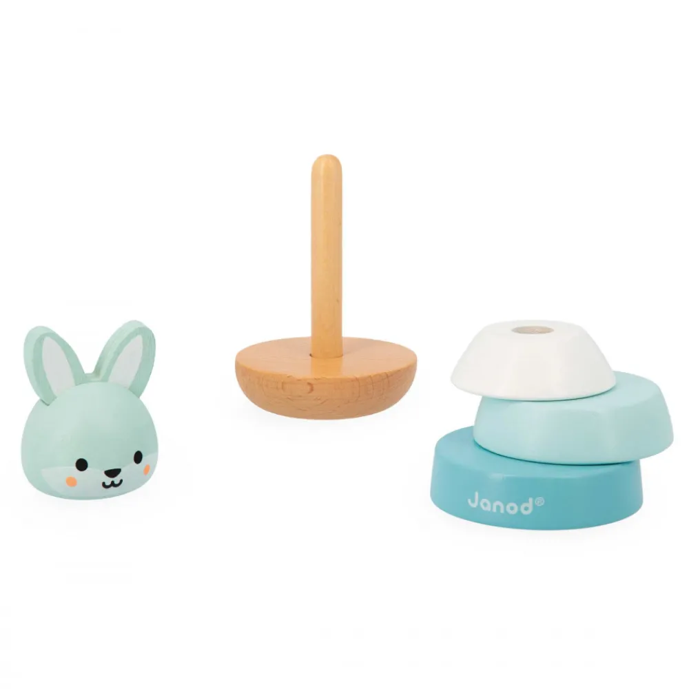 Janod Manipulation & Encastrement*Empilable Lapin - Partenariat WWF®
