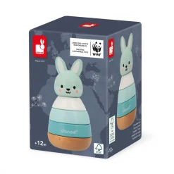 Janod Manipulation & Encastrement*Empilable Lapin - Partenariat WWF®