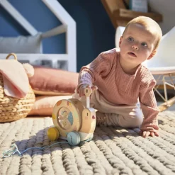 Janod Jouets Musicaux|Jouets À Promener & À Pousser*Escargot à Promener Pure (bois)