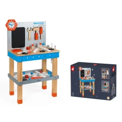 Janod Établis, Outils & Bricolage*Etabli magnétique géant Brico'Kids (bois)