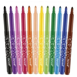 Janod Peinture Par Numéro & Coloriage*Feutres Longue Durée x12