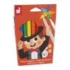 Janod Peinture Par Numéro & Coloriage*Feutres Magiques x10