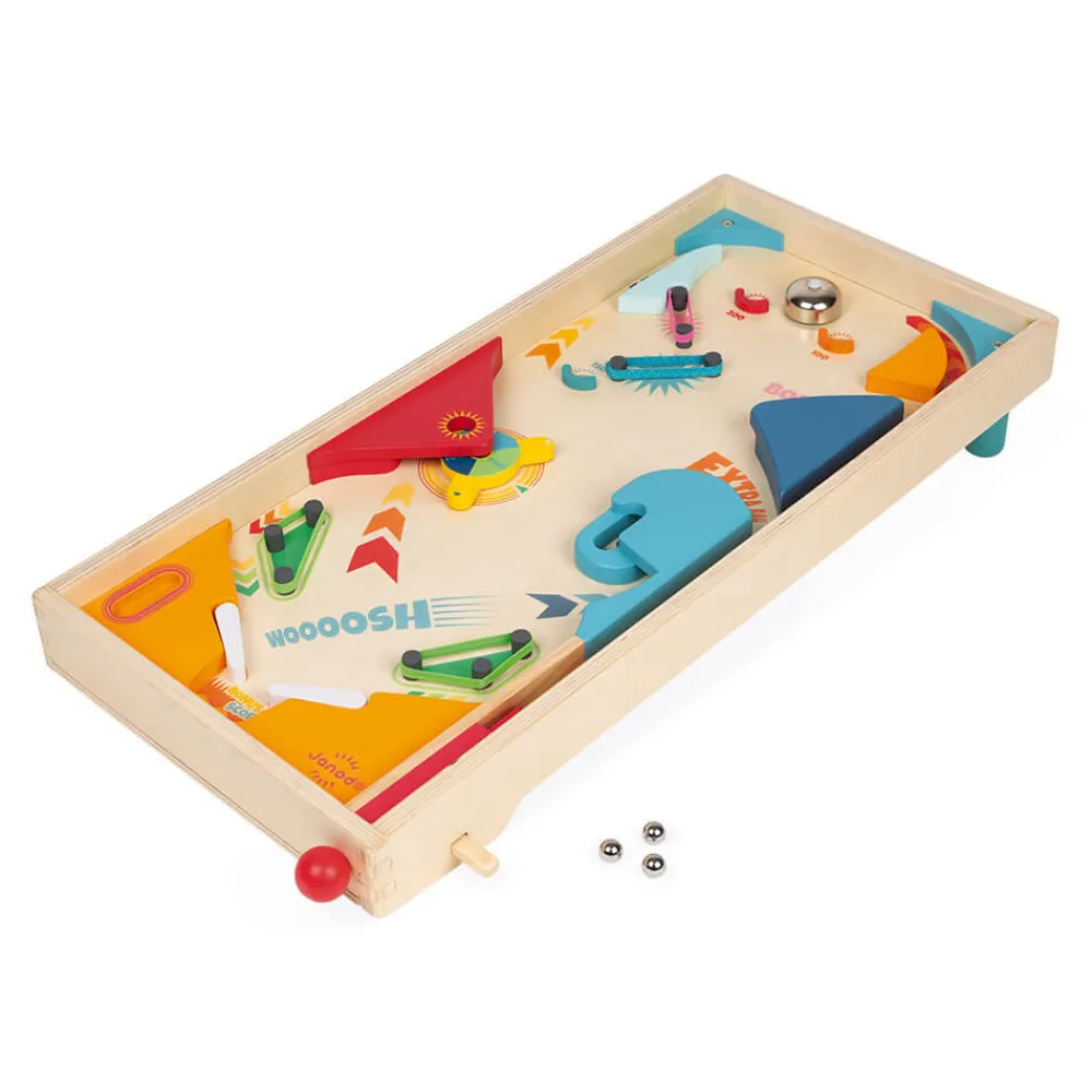 Janod Jeux De Lancer*Flipper en bois