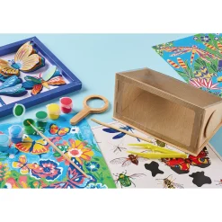 Janod Créations 3D|Cartes À Gratter*Garden Explorer - Mallette Explorateur