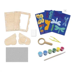 Janod Créations 3D|Cartes À Gratter*Garden Explorer - Mallette Explorateur