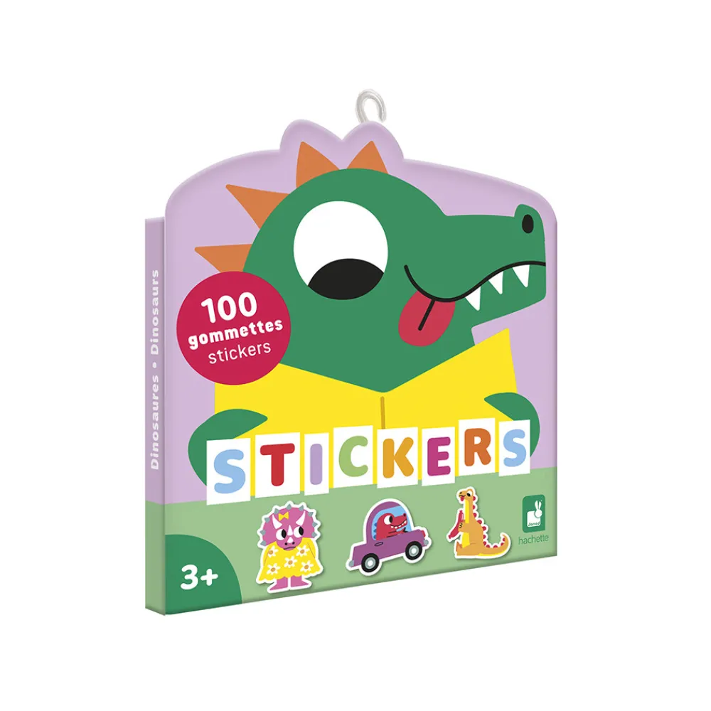 Janod Mosaïques & Gommettes*Gommettes Dinosaures x100