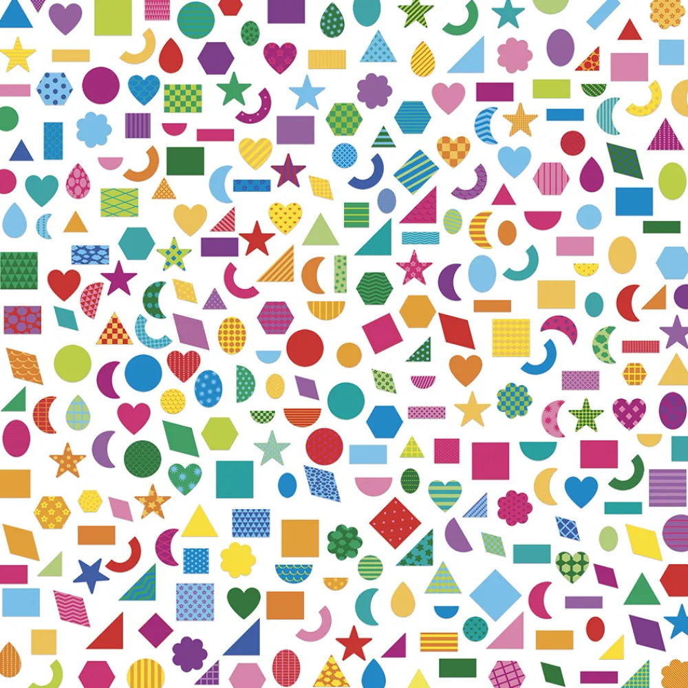 Janod Mosaïques & Gommettes*Gommettes Formes Géométriques x300