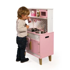 Janod Cuisines, Dinettes & Marchandes*Grande Cuisine Candy Chic (bois)