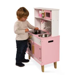 Janod Cuisines, Dinettes & Marchandes*Grande Cuisine Candy Chic (bois)