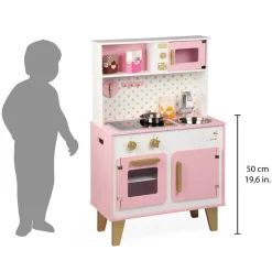 Janod Cuisines, Dinettes & Marchandes*Grande Cuisine Candy Chic (bois)
